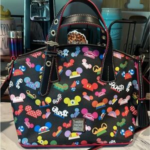Dooney & Bourke Disney Ear Hats Satchel *LIKE NEW**